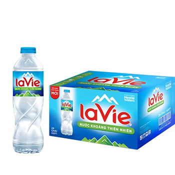 Thùng nước LaVie 500ml (24 chai / thùng)