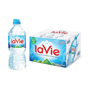 Thùng nước LaVie 750ml (12 chai / thùng)