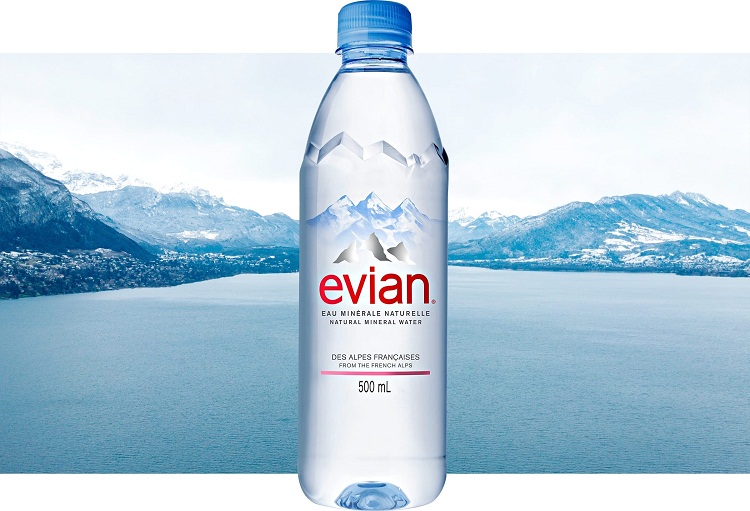 Đại lý nước khoáng Evian