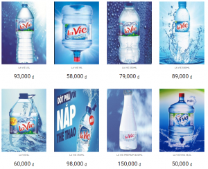 giá nước khoáng lavie