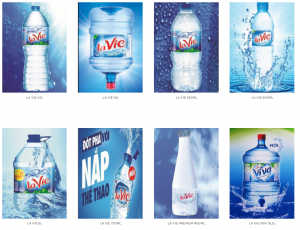 nước suối lavie