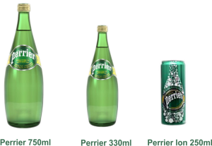 nước khoáng có ga perrier