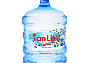 Bình nước Ion Life 19l, nước Ion Life 20l giao nhanh miễn phí