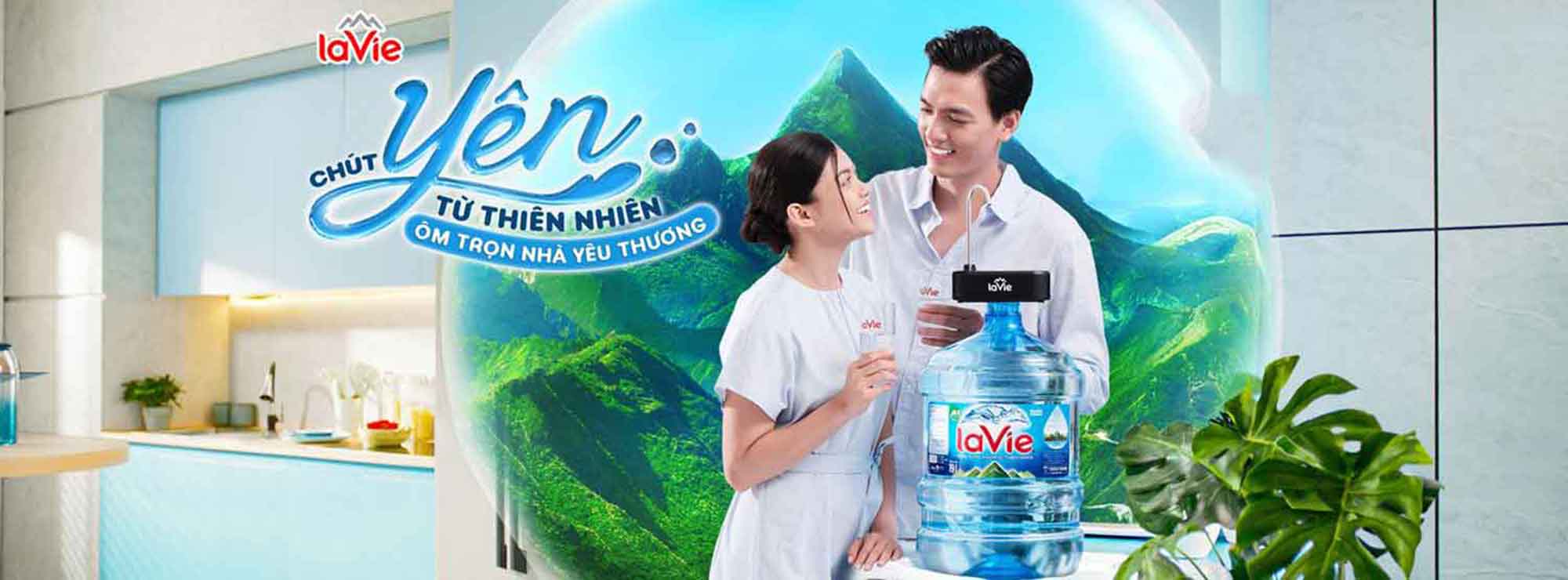 Giao nước LaVie phường Gia Định tận nơi nhanh chóng