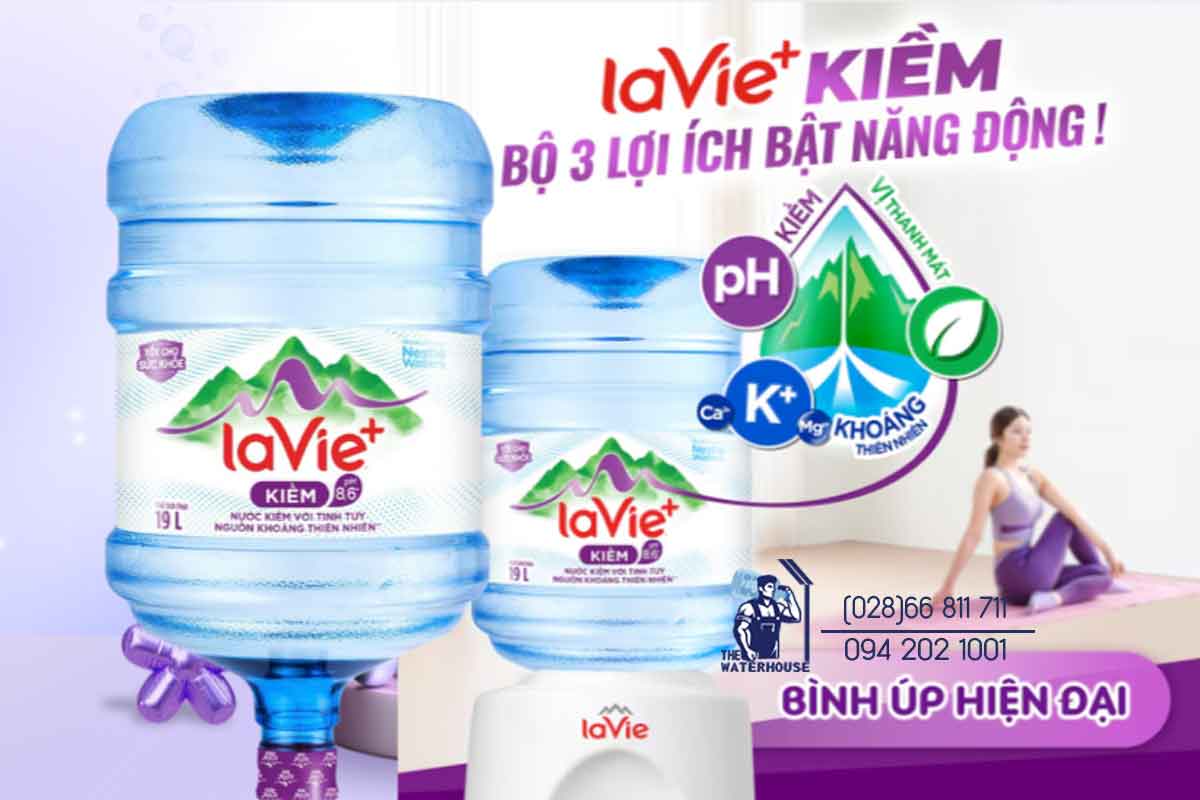 Nước khoáng LaVie ion kiềm