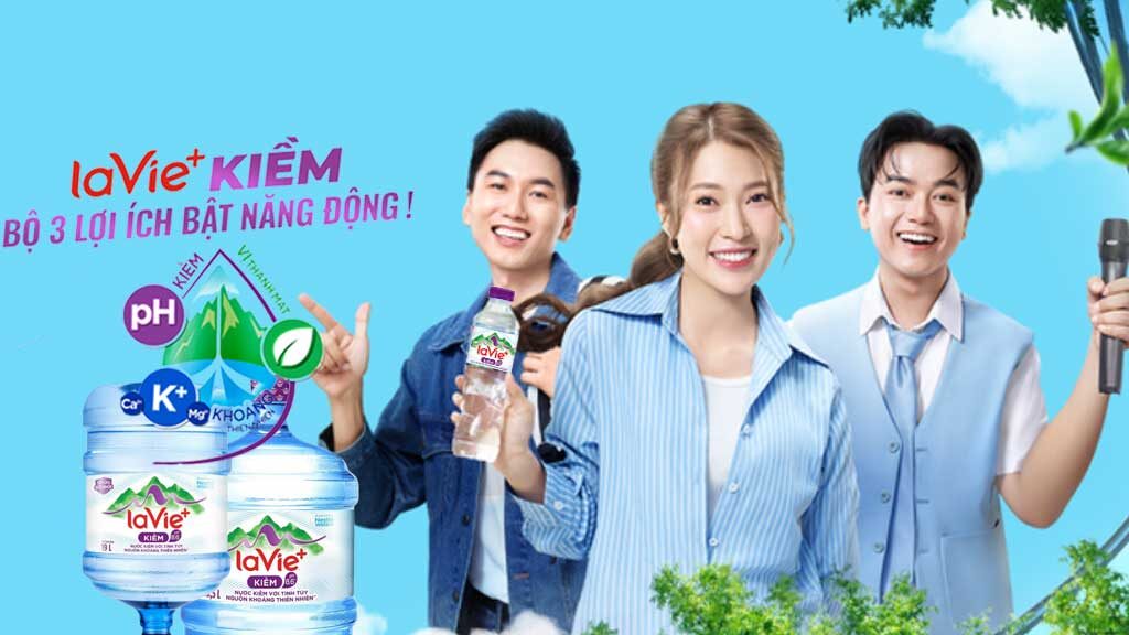 Nước khoáng kiềm LaVie